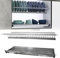EVOTRADE Escurreplatos de acero inoxidable empotrable con muelles ajustables – Para mueble colgante – Kit con recogedor de gotas y rejilla vasos (para módulo de 60 cm)