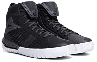 Dainese Metractive Air Shoes, Scarpe Moto Estive, Uomo, Nero/Nero/Bianco, 42