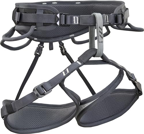 Climbing Technology Ascent - Klettergurt black-gray M/L