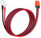 GINTOOYUN XT60I-F zu O-Anschluss Stromkabel 12AWG mit Signal Pin XT60I-F Buchse Stecker zu O-Anschluss Stromkabel für Balance Ladegeräte, Drohnen, Lithium Batterien, etc. (5FT)(1,5 m)