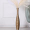 Leewadee Decorative Tall Floor Vase for Living Room Decor, 65 cm, Gold, Resin