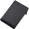 SINUM Portafoglio Uomo Slim Piccolo - In Pelle Saffiano - Chiusura Magnetica - Porta Carte Di Credito con Portamonete - Protezione RFID Anticlonazione - Brand Italiano - Nero