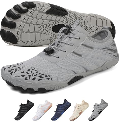 Chaussures pieds nus pour homme et femme - Chaussures professionnelles avec bout large et antidérapant - Chaussures pieds nus unisexes - Chaussures aquatiques pour la plage, la natation, le surf, la