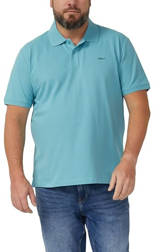 s.Oliver Herren Shirt 2139798 6603 Blue Green 4XL