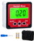 Tolesum Winkelmesser Digitaler Neigungsmesser Inklinometer mit Magnetfuß, Level Box Winkelmessgerät Digitale Wasserwaage mit HOLD& LCD Display