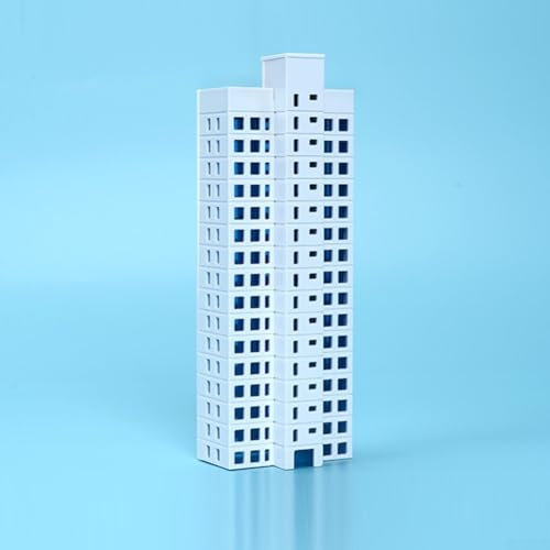 N Scale Zug Eisenbahn Büro Wohnung DIY Modellbausatz für kreative Szenenlayouts (G05)