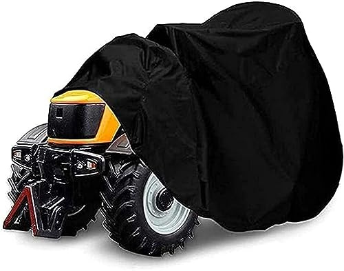 Riding Lawn Mower Cover, Waterproof Heavy Duty 210D Storage For Ride On Lawnmower Tractor, Large Size(Schwarz,Small)