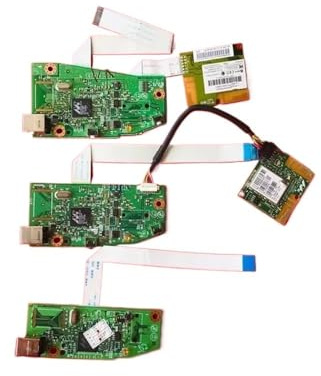 Formatter Board Logic Mainboard WiFi Karte Kompatibel mit HP P1102 P1102w CE670-60001 CE668-60001 RM1-7600 CF427-60001 Teil(Black on Yellow)