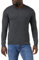 JACK & JONES Men's Jjebasic Knit V-neck Noos Jumper, Grey (Dark Melange Dark Melange), Large