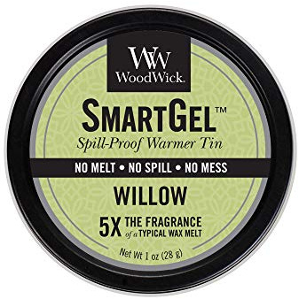 WoodWick SmartGel Duft in der Dose (auslaufsicher, flammenlos), Willow