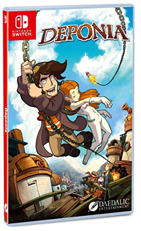 Deponia pour Nintendo Switch - Jeu Vidéo Console de Jeu - Daedalic