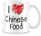 I Love Chinese Food Personalised Mug - Add Photo - Customised Cup Gift