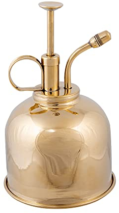Esschert Design Pflanzenbesprüher, Gold-Kupfer, 8,7 x 8,7 x 14,6 cm