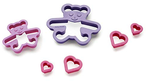 Betty Bossi Emporte-pièce – Ensemble de 2 - Mignon petit biscuit en forme d'oursons en 2 tailles - Lavable au lave-vaisselle…