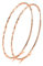 VONALA Sterling Silver Hoop Earrings for Women Rosegold Jewellery 20 30 40 50 60mm