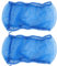 Atyhao Vogelkäfig Abdeckung, 2PCS Vogelkäfig Abdeckung Vogelkäfig Polyester Mesh Abdeckung Samenfänger Universal Papageien Käfig Zubehör(Blau)