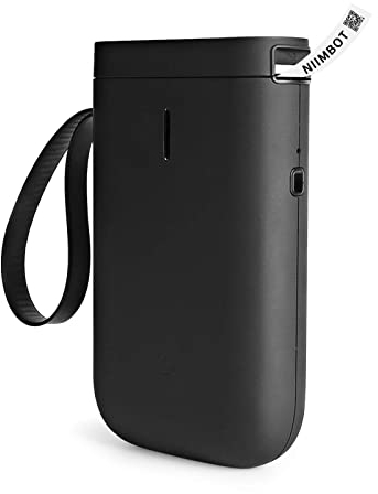NIIMBOT D11 Tragbarer Etikettendrucker, Schwarz