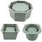 Oyrcvweuy Grand moule en silicone pour pot de fleurs, plantes grasses, béton, vase, plâtre, ciment, argile, bougeoir, résine, silicone pour la fabrication de bijoux