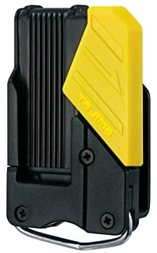 Tajima Safety Belt Tape Measure Holder, Black