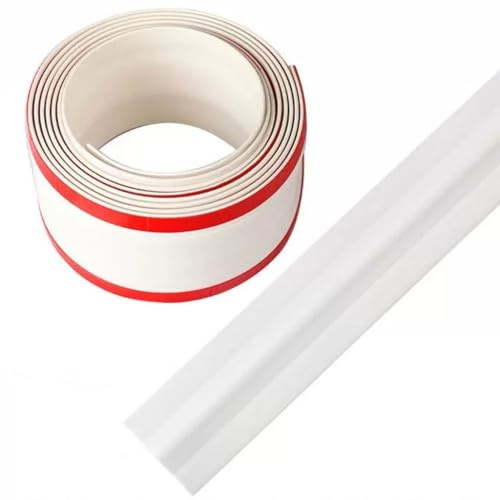 PVC Canaleta Cables Suelo Cavidad Protector Oculta Adhesiva Pasacables Cubre para El Hogar, Oficina(Color: Blanco, S: 6m)