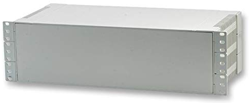 Gehäuse, 48,3 cm, ABS, 3U, Grau, 48,3 cm (19 Zoll) Geräte-/Schrankregale, 1 Stück
