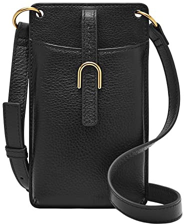 Fossil Vada Phone Crossbody, Schwarz, Einheitsgröße