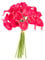 Katomi 10 stems of real touch artificial calla lilies ¡ (Rosy red)