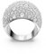 Swarovski Damen-Ring Luna weiß rhodiniert - 5677137, Kristall