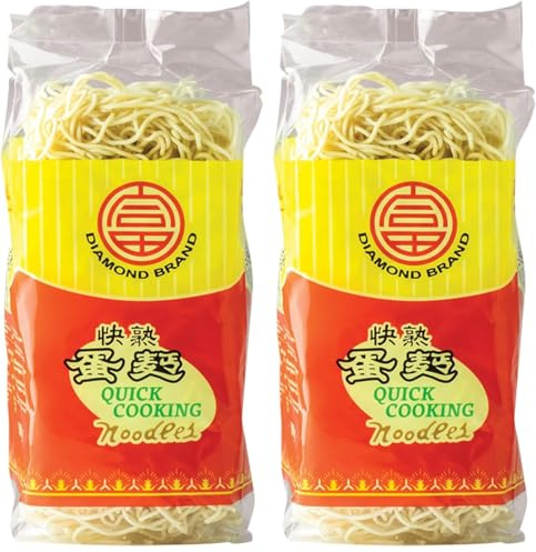 Diamond Quick Cooking Nudeln, mit Ei (500 g Packung) (Packung mit 2)