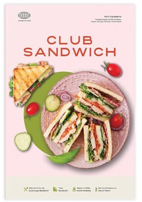 EYEZER Poster aus der Club-Sandwich-Serie auf Leinwand, Schlafzimmer, Dekoration, Sport, Landschaft, Büro, Raumdekoration, Geschenk, ungerahmt, 30 x 45 cm