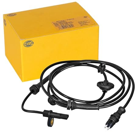 HELLA 6PU 358 217-301 ABS Sensor - Raddrehzahl - 2-polig - Kabel: 1882mm | Kompatibel mit: FIAT DOBLO Großraumlimousine