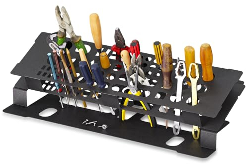 Mordx Mini Schraubendreher Organizer Aufbewahrung Rack Für Desktop,Multifunktionswerkzeug Ständer,RC Tools Kit Organizer,Für Mini Die Aufbewahrung von Werkzeugen Metall Material Dauerhaft