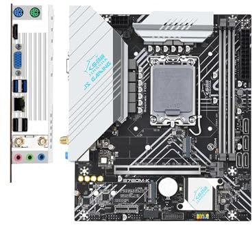 Mad Hornets B760M-K Computer Motherboard LGA-1700 pin DDR4 Memory Dual M.2 Interface WIFI
