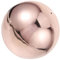 BESPORTBLE Garten Dekokugel Edelstahl Spiegelpoliert Hohle Gartenkugel Reflektierende Blickkugel Für Außenbereich Elegante Garten Dekoration Roségold