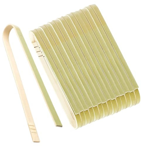 29Pcs 16cm Bamboo Tongs, Wooden Tongs, Mini Tongs, Wooden Toaster Tongs, Toaster Tongs, Toast Tongs, Wooden Tongs for Toaster, Mini Tongs for Food, Small Tongs, Small Tongs for Food, Barbecue Tongs