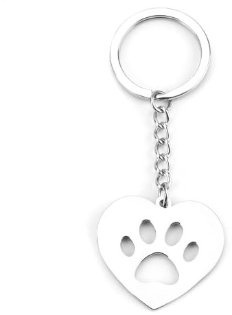 MUCOOS Personalisierte Schlüsselanhänger, Hundepfoten-Schlüsselanhänger, Süße Schlüsselanhänger, Haustier Hunde Schlüsselanhänger,Schlüsselanhänger Glücksbringer,Auto Schlüsselanhänger