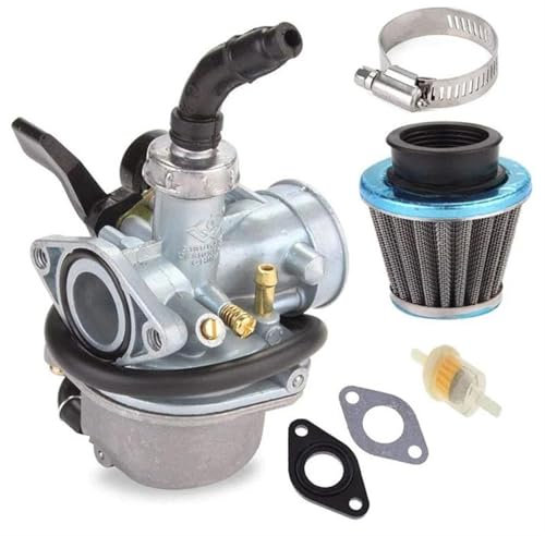 Vergaser Tuning Für 50ccm 70ccm 80ccm 90ccm 110ccm 125ccm ATV-Roller Für CRF PZ19 Hebel-Choke-Vergaser Mit Kraftstofffilter Und 35-mm-Luftfilter Standard Vergaser