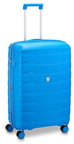 RONCATO Skyline 2.0 Mittelgroßer Koffer 70 cm Erweiterbar - Hellblau