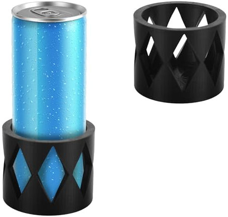 2stk Auto-Getränkehalter-Einsatz für Schlanke Dosen, 7,62cm Universell Getränkehalter-Adapter für 354,88ml-Dosen Energydrinks Sicherer Sitz & Klapperfrei