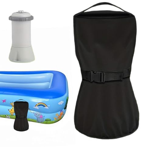 Gihioue Pool Filter Cover, Oxford Fabric, Sand Filter Pump, Waterproof, Multifunctional Rain Cover, Swimming Pool Accessories for Outdoor Use