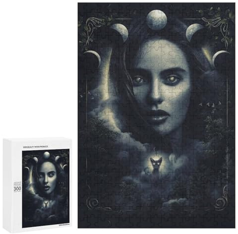 300 PCS Puzzles Für Erwachsene Lilith Puzzles Für Erwachsene – Stressabbau, Anspruchsvoll Und Herausfordernd, Familienspaß & Spieleabend 300 PCS
