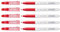 Pilot FriXion Colors Erasable Markers Set of 5 Medium Red Paste