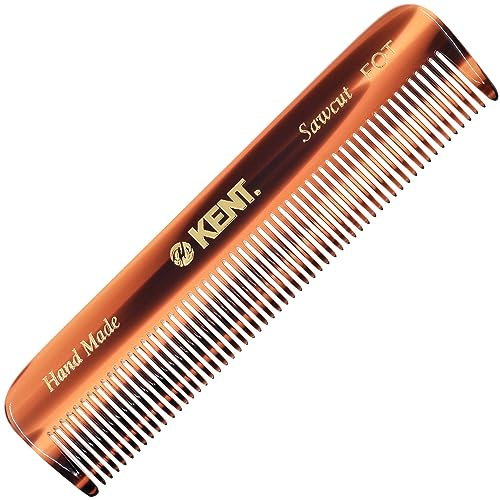 Kent Hand-Made 113mm All Fine Pocket Comb, 4 1/2 x 1 1/4 - FOT (6-Pack)