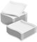 MALACASA Série Flora 24 Assiettes Plates Carrées en Porcelaine, Grandes Assiettes Blanches 26 cm pour Pâtes Dîner et Bifteck, Assiettes Service de Table Passe au Micro ondes et au Lave-vaisselle