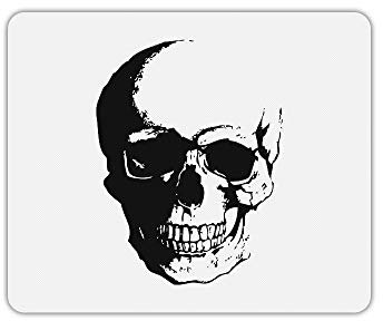 Mygoodprice Tapis de Souris tête de Mort/Skull 9