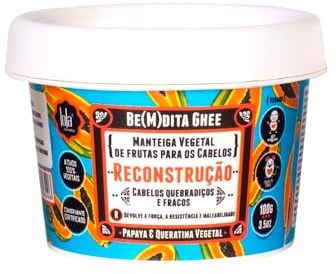 Lola Cosmetics BE(M) GHEE-MASC – Konstruktion: Papaya und Qeratin, 100 g, einzigartig, Standard