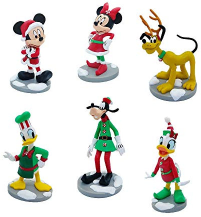 Disney Store Mickey and Friends - Figura decorativa de Navidad