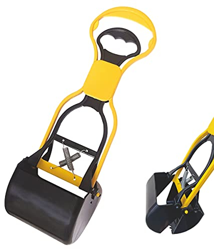 VORX Pet Scooper Kotschaufel für Hunde und Katzen, tragbar, 38,1 cm, mittlere Größe, Aufsammeln von Kies, Gras, Kies, Aufsammeln, Werkzeug, sofort einsatzbereit, keine Montage erforderlich