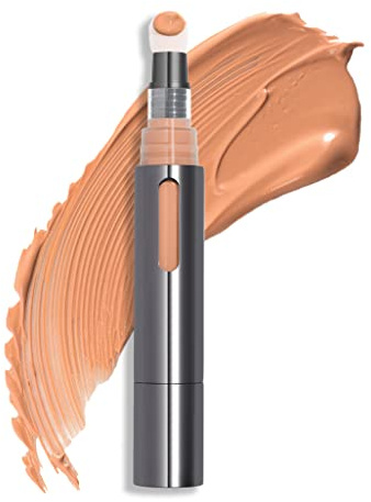 Julep Cushion Complexion Multitasking Skin Perfecter - 250 Shell - Concealer, Foundation, Brightener, Contour Stick - Infused with Turmeric - Buildable Medium-to-Full Coverage - Natural Finish