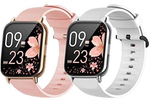 Blueshaweu Cinturino compatibile con SWGOTA 2023 smartwatch da donna 1,85, classico sportivo in silicone, cinturino di ricambio per smartwatch SWGOTA CS2 PRO